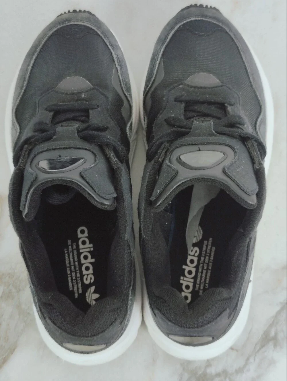 Adidas Originals Men's Yung-96 'Core Black' EE3681 Sneakers, Sz 8